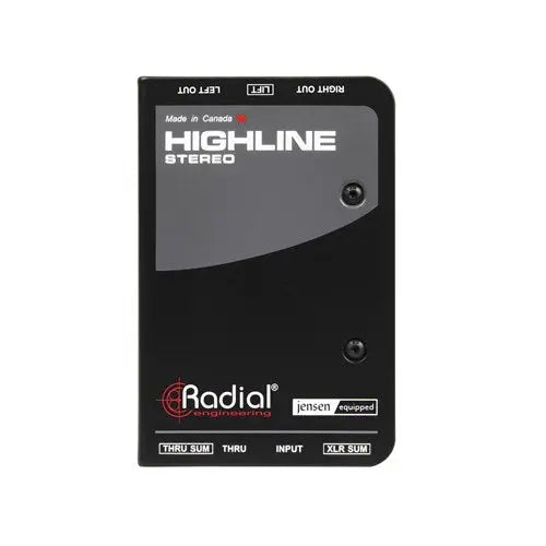 Radial Highline Stereo Stereo Passive Line Isolator Radial Engineering