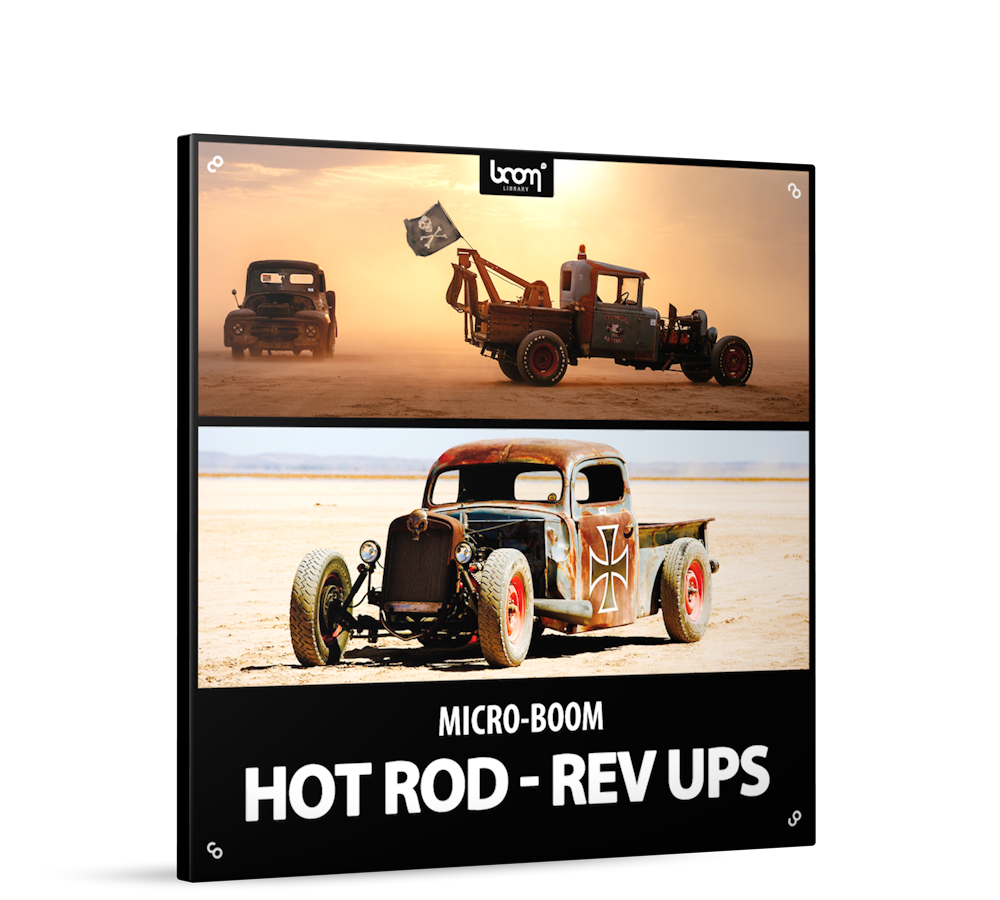 Boom Hot Rod Rev Ups — BOOM Library