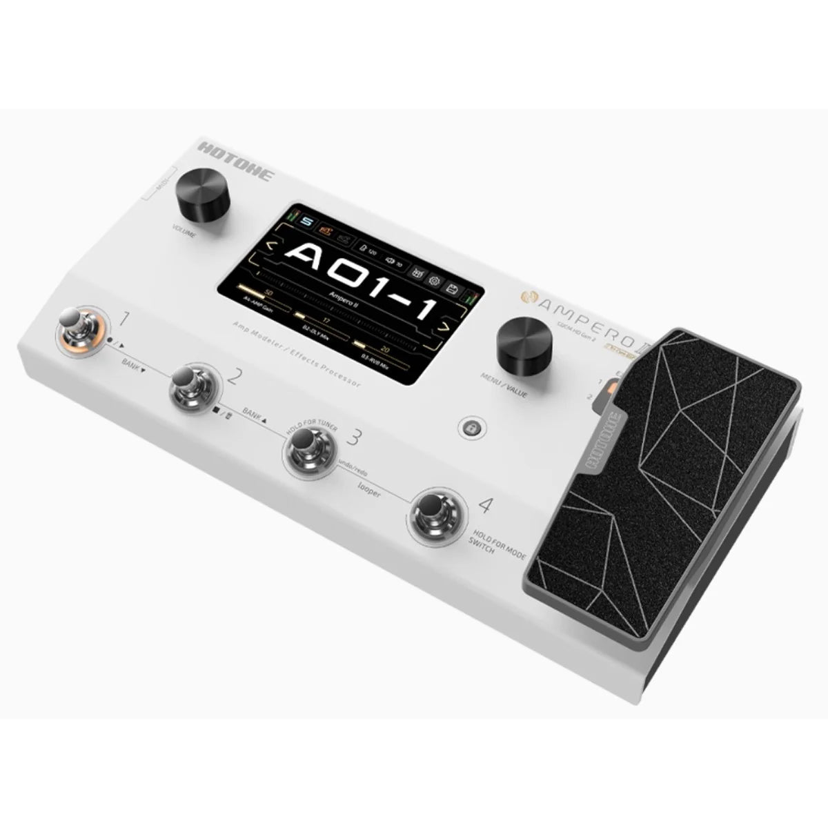 Hotone Ampero II with MP350 Expression Pedal