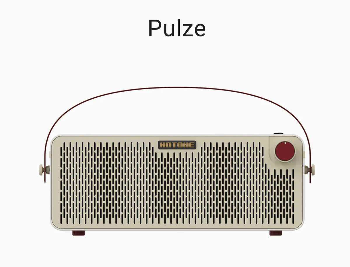 Hotone Pulze Mini Modelling Guitar Amp (White)