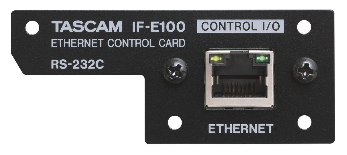 Tascam IF-E100 Ethernet Control Card for CD-400U Series
