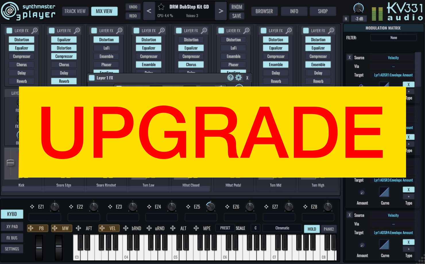 KV331 SynthMaster 3 Player upgrade — KV331 Audio