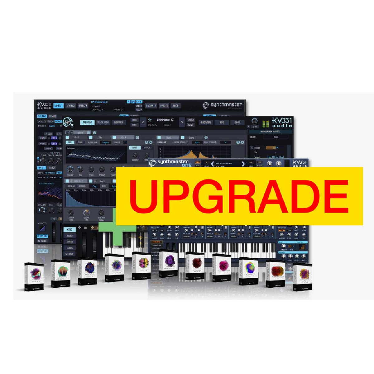 KV331 Upgrade to Everything Bundle from SynthMaster Producer Bundle