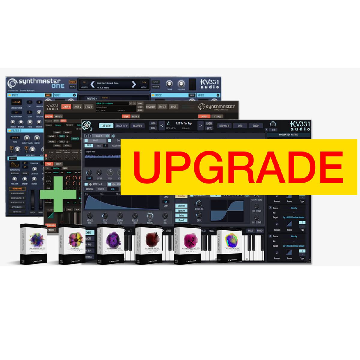 KV331 Upgrade to SynthMaster Producer Bundle from SynthMaster 2