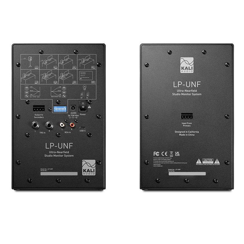 Kali Audio LP-UNF Ultra-Nearfield monitors (Pair)