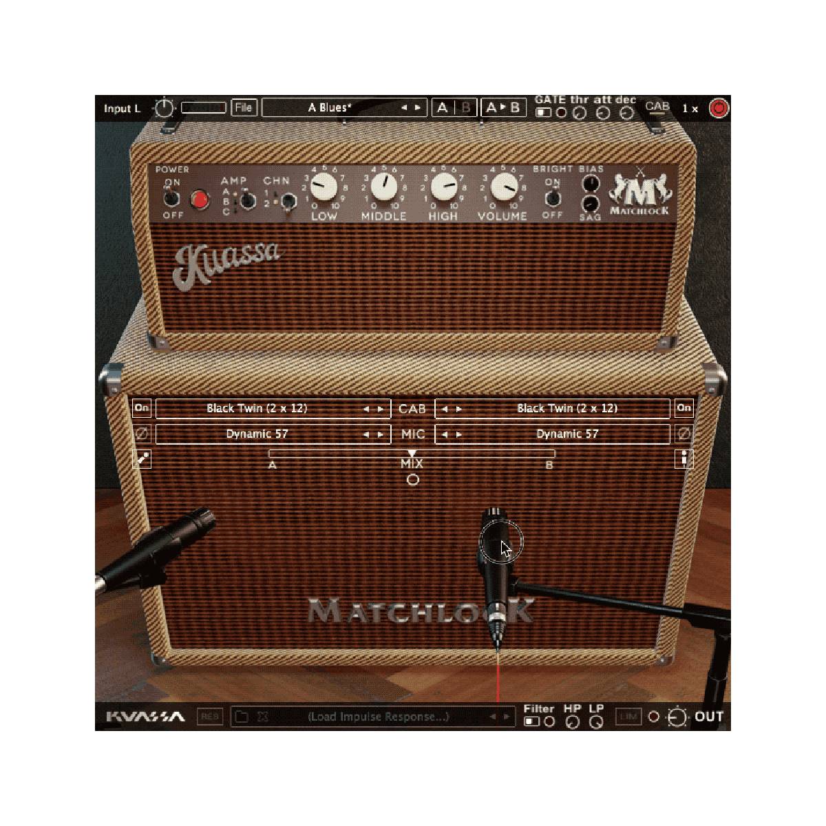 Kuassa Amplifikation Matchlock