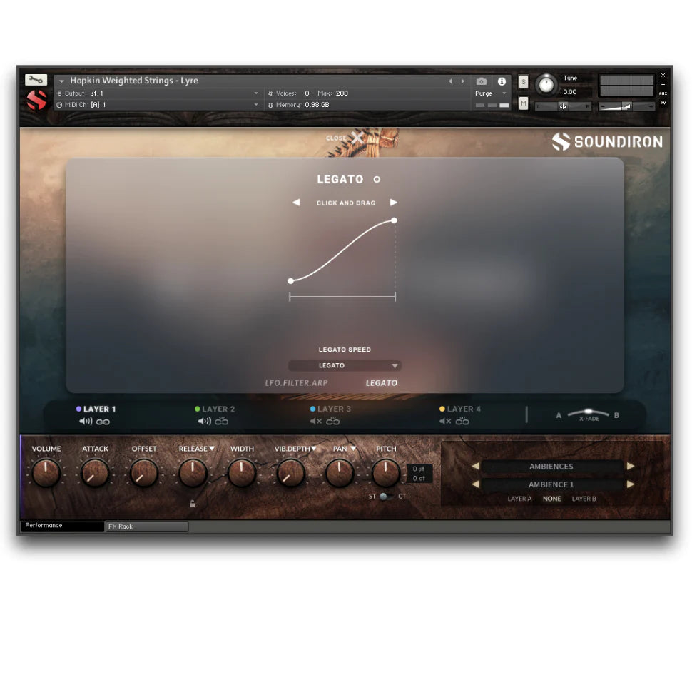 Soundiron Hopkin Instrumentarium: Weighted Strings (Serial Nr + Download)