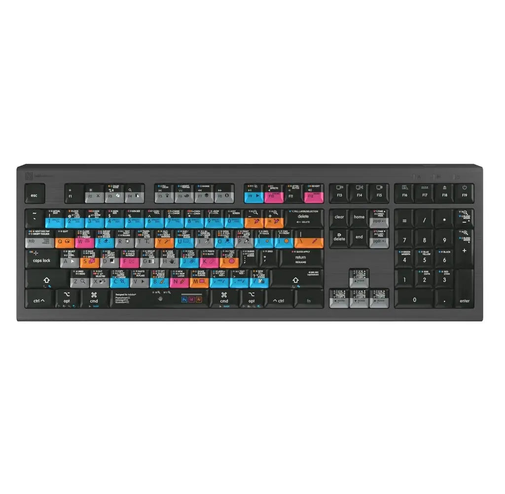 Logickeyboard Adobe Graphic Designer Mac US Astra 2
