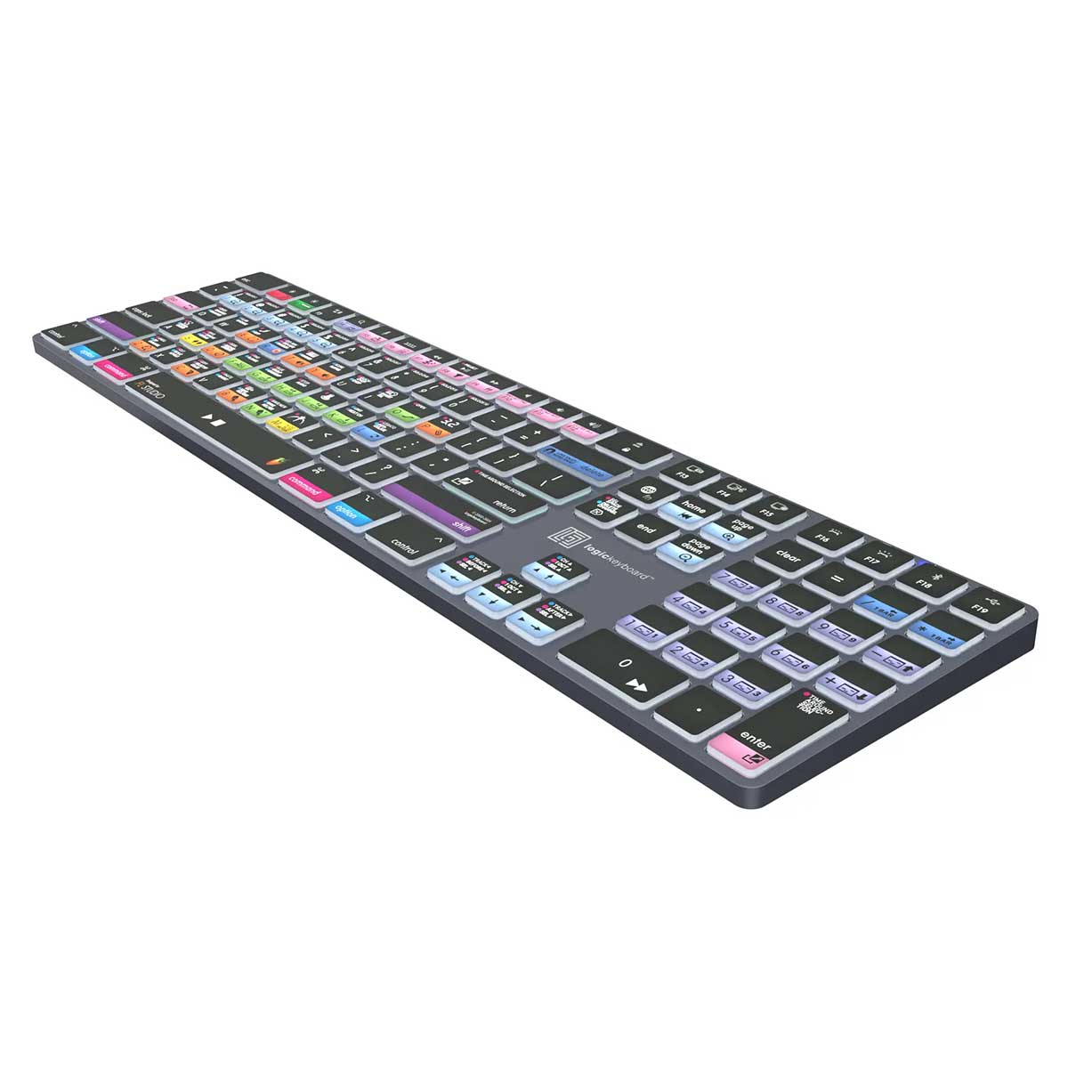 Logickeyboard FL Studio TITAN Wireless Backlit Keyboard - Mac