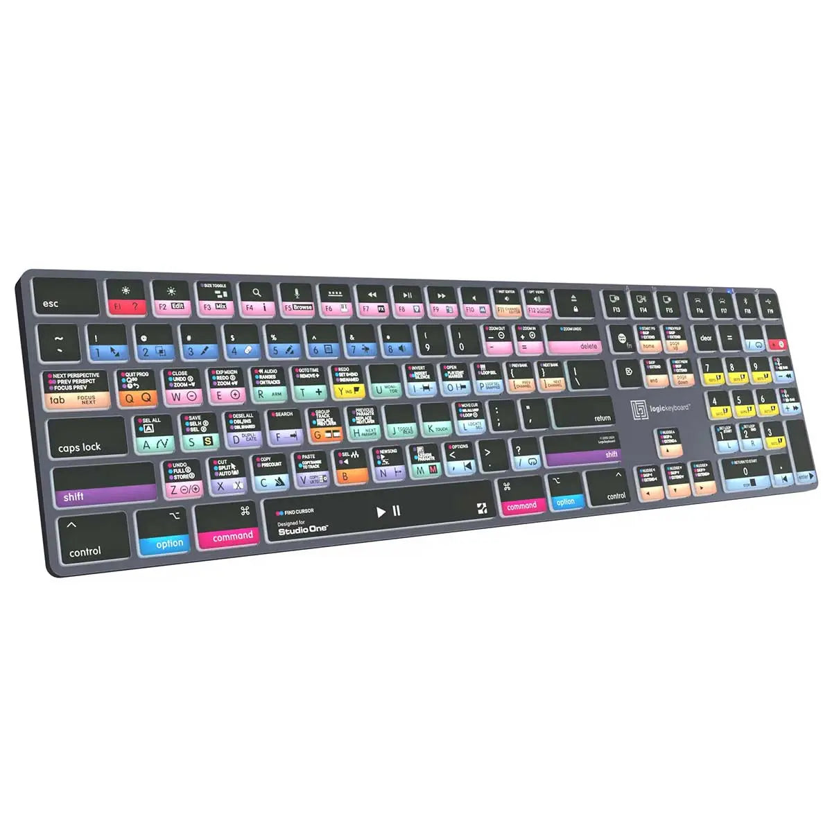 Logickeyboard Studio One TITAN Wireless Backlit Keyboard - Mac