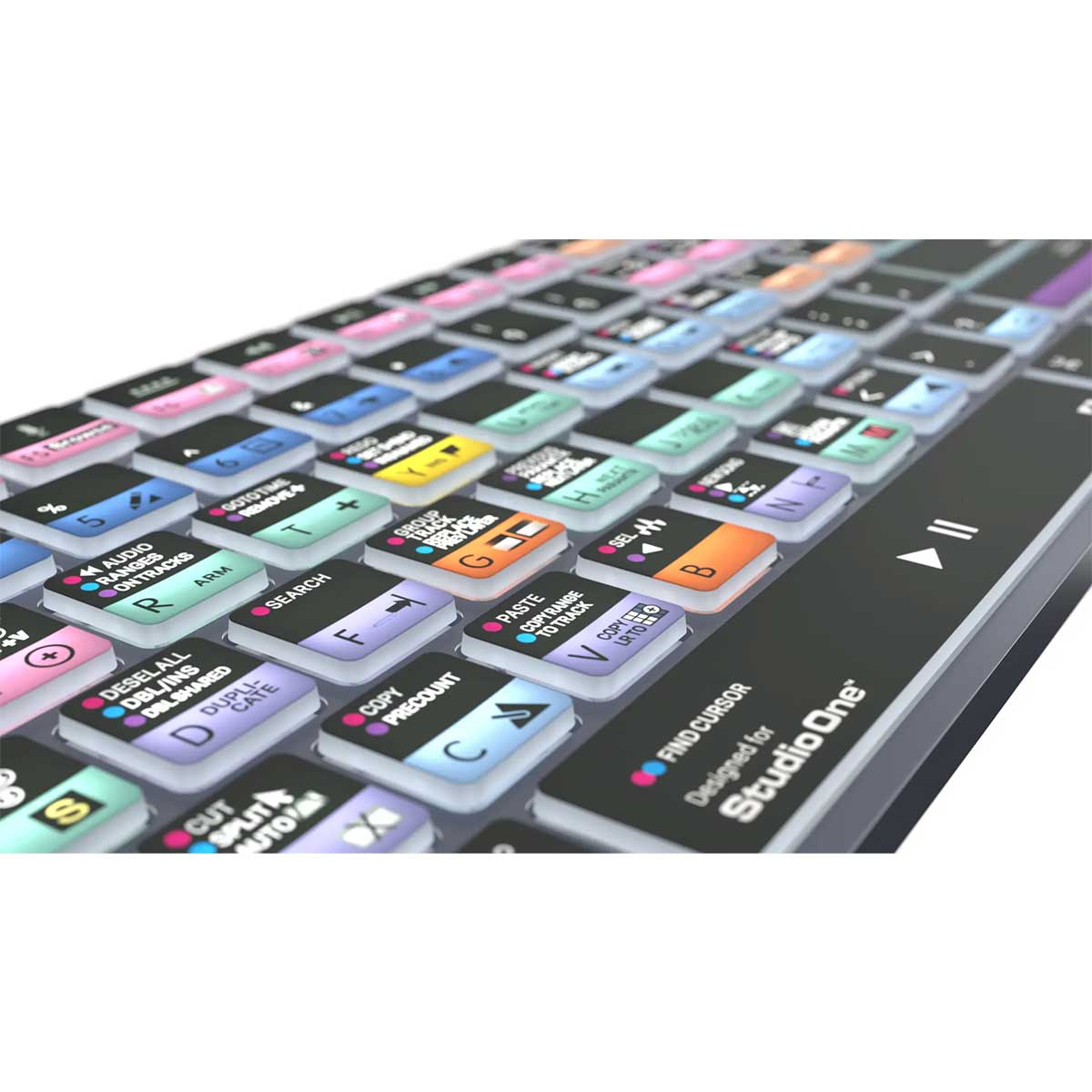 Logickeyboard Studio One TITAN Wireless Backlit Keyboard - Mac