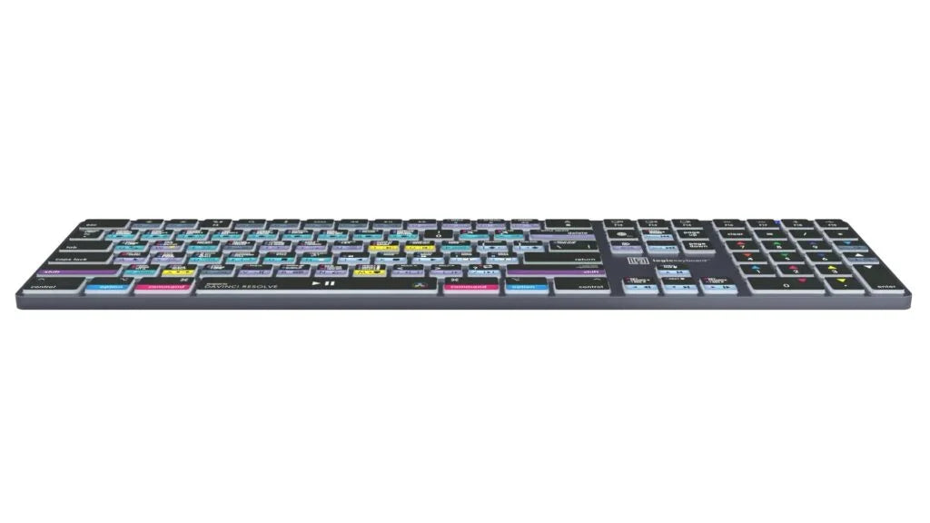 DaVinci Resolve TITAN Wireless Backlit Keyboard – Mac