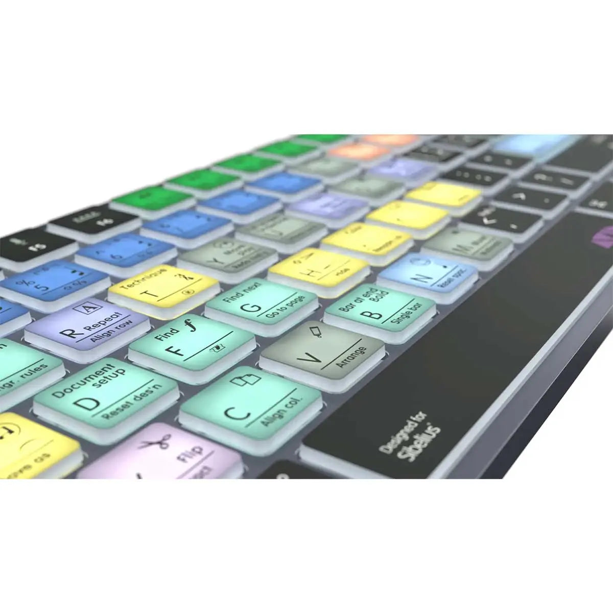 Avid Sibelius TITAN Wireless Backlit Keyboard - Mac