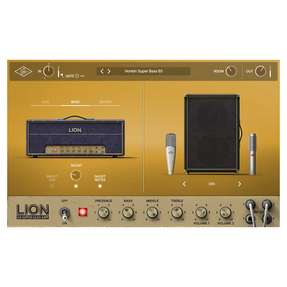 UAD Lion &#39;68 Super Lead Amp (Serial Nr + Download)