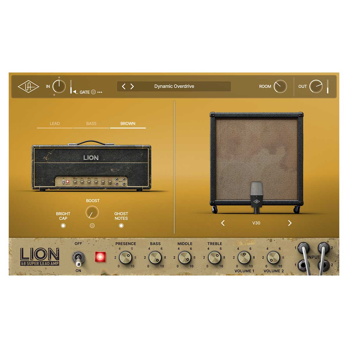 UAD Lion &#39;68 Super Lead Amp (Serial Nr + Download)