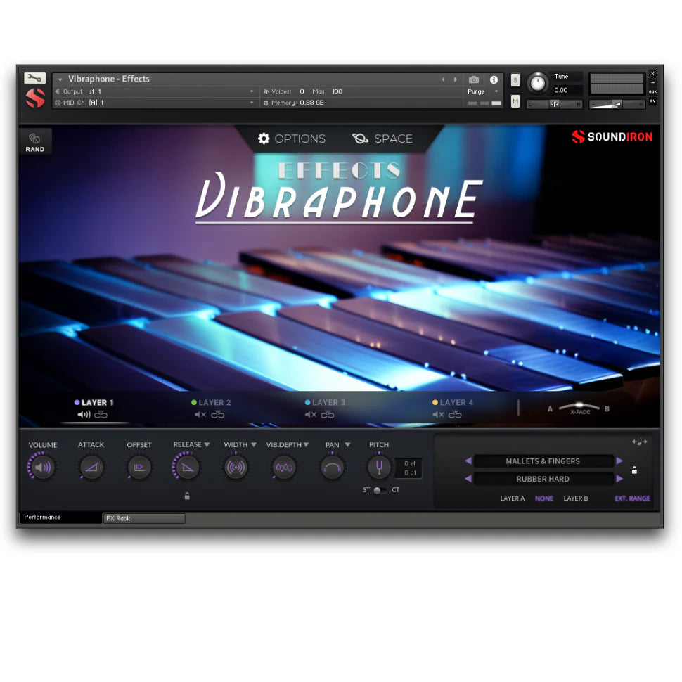 SOUNDIRON Vibraphone Effects (Serial Nr + Download)