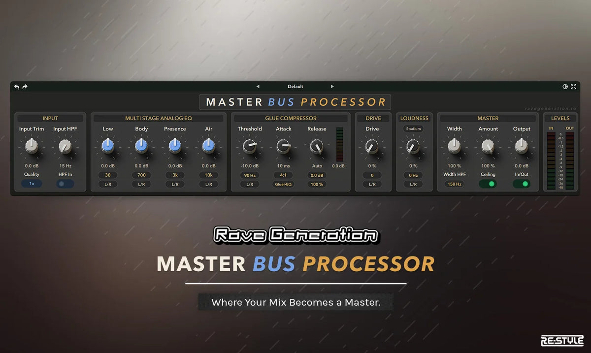 Restyle Productions Rave Generation Master Bus Processor (Digital Download)
