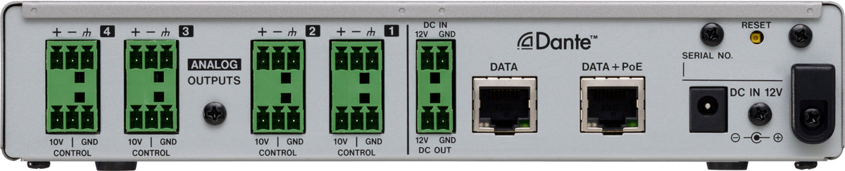 Tascam ML-4D/OUT-E 4-Channel Dante to Line Output Converter