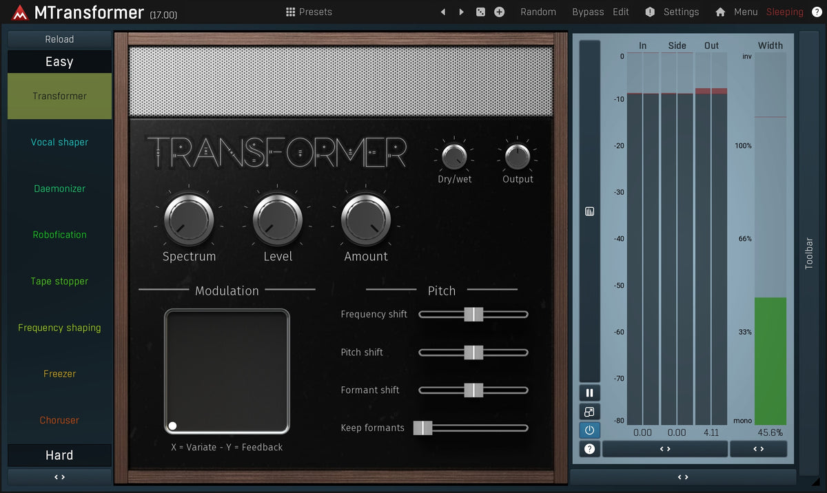Melda MTransformer — Melda Productions