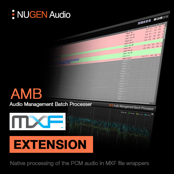 NUGEN AMB MXF Module (Serial Nr + Download)