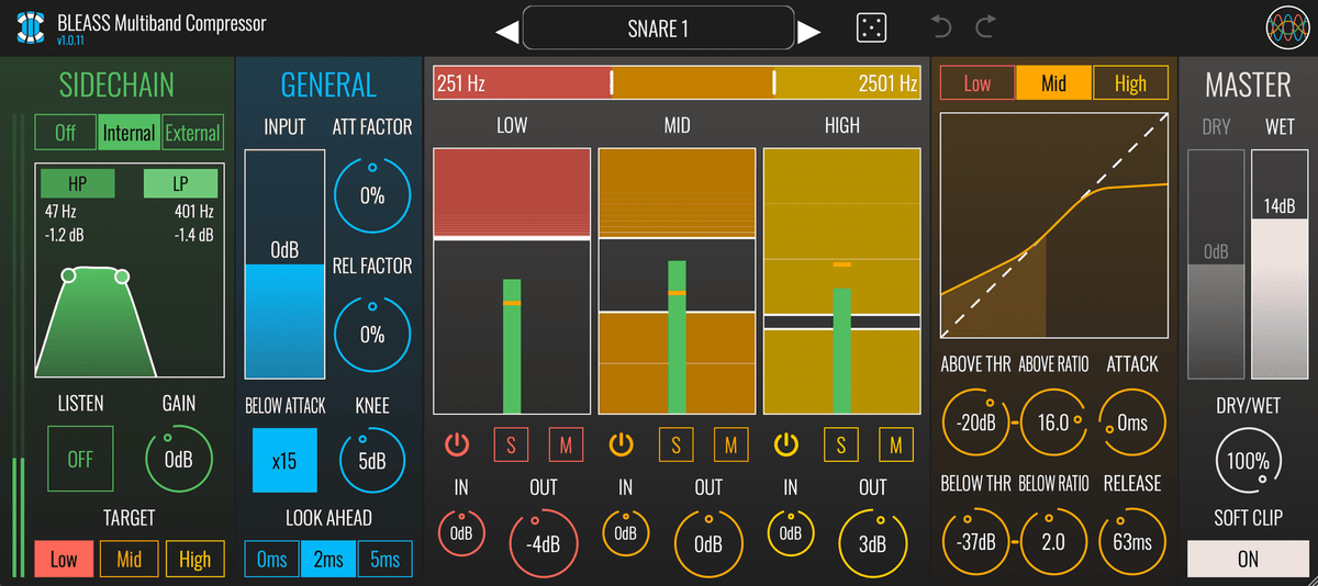 BLEASS Multiband Compressor — BLEASS