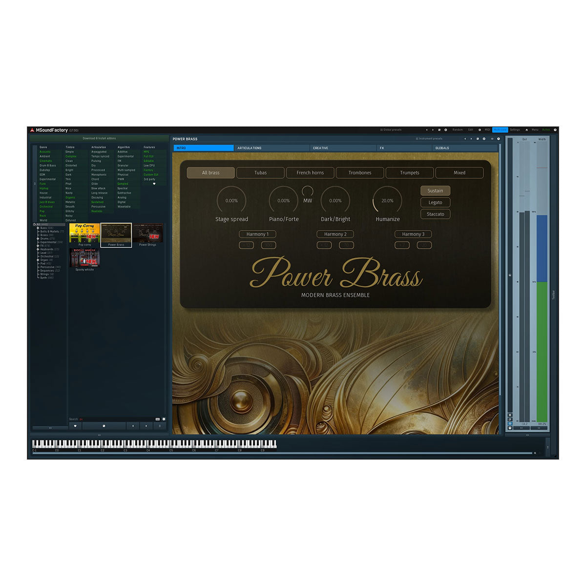 Melda PowerBrass Brass Instrument Plug-In