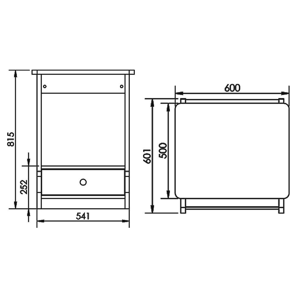 Zaor Miza Rack 12 - Black Edition