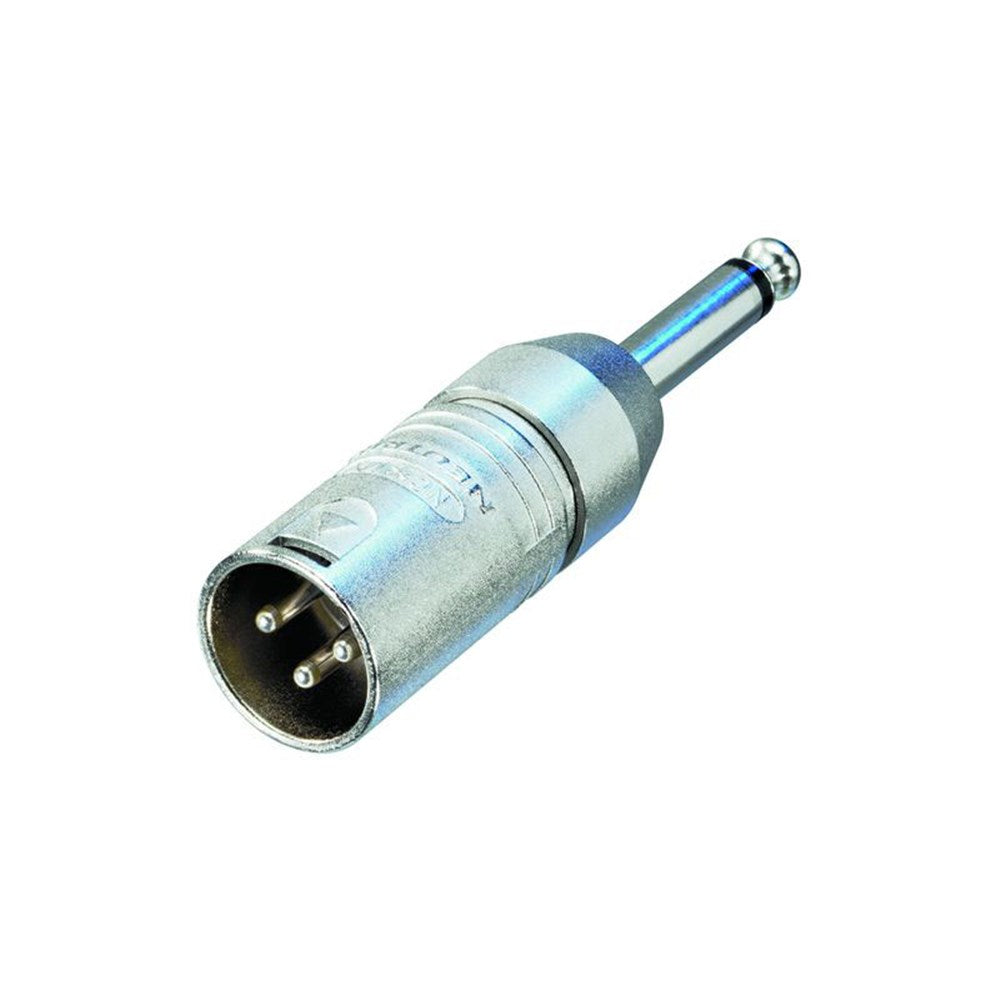 Neutrik NA2MP XLR male to mono jack adapter