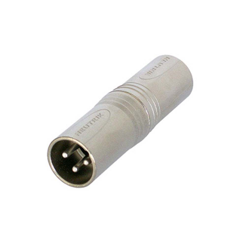 Neutrik NA3M5M DMX adaptor 3-pin to 5-pin male