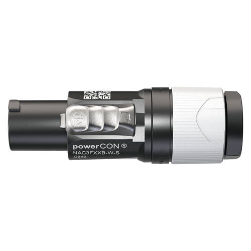 Neutrik NAC3FXXB-W-S powerCON cable connector power out grey, OD 6-12mm