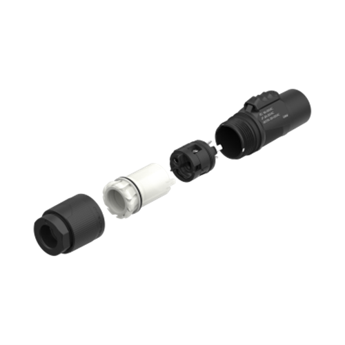 Neutrik NAC3M-TRUE1-CG  powerCON TRUE1 cable connector inlet for 8-13mm OD cable