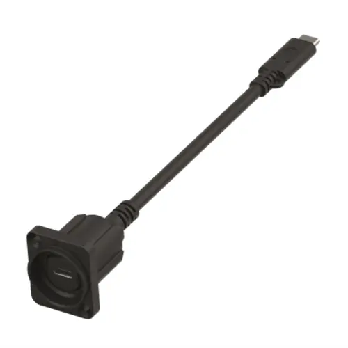 Neutrik NAUSBC-5G-FL10 USB Type C 5G 10cm fly-lead Patch Cable Neutrik