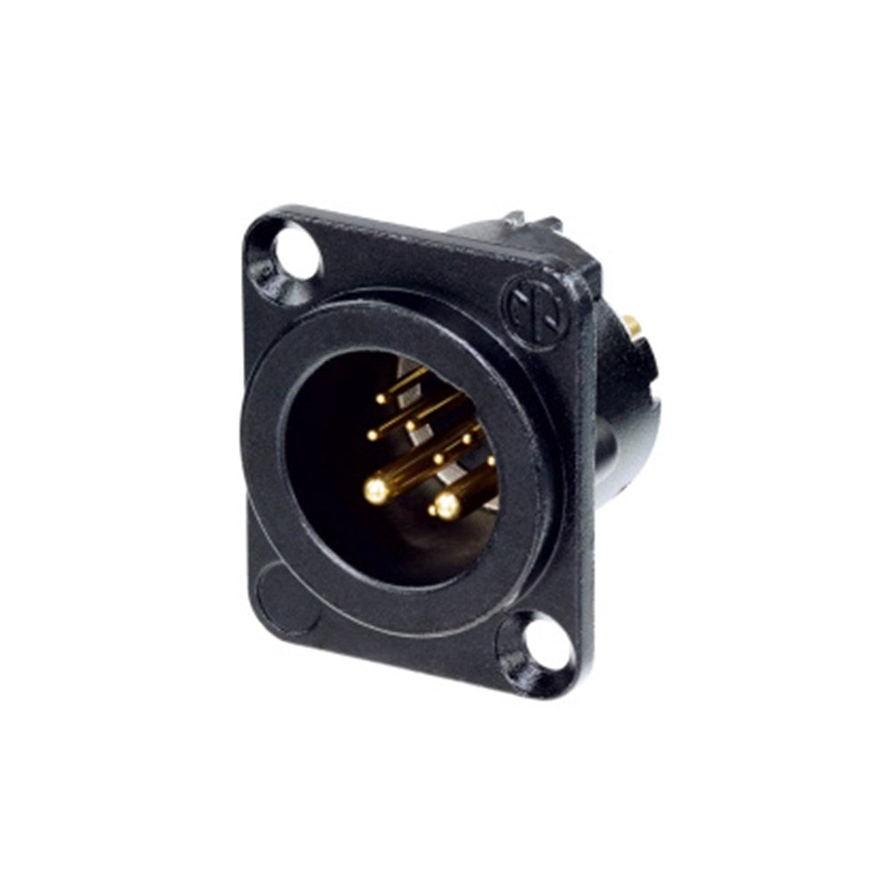 Neutrik NC10MD-LX-B 10-pin male XLR chassis