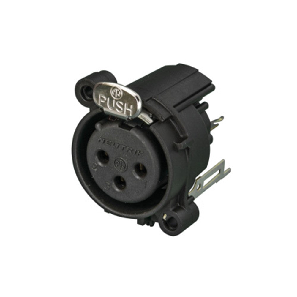 Neutrik NC3FAV2 XLR female PCB connector