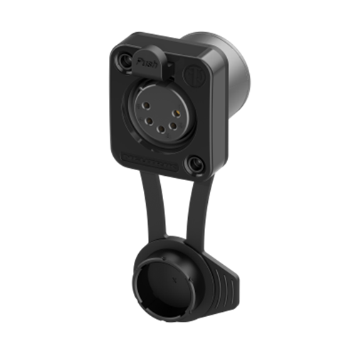Neutrik NC5FD-TOP 5-Pole Female XLR TOP Airtight Chassis Connector
