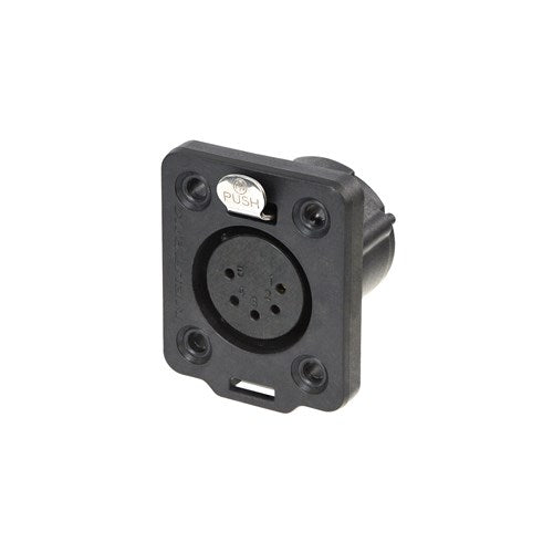 Neutrik NC5FDX-TOP 5-Pole Female XLR TOP Chassis Connector (IP65)