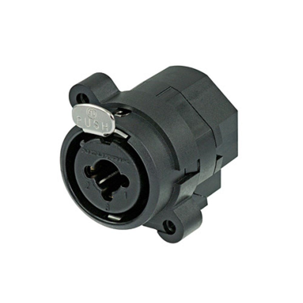 Neutrik NCJ6FI-S Combo XLR and 1/4 inch jack chassis connector