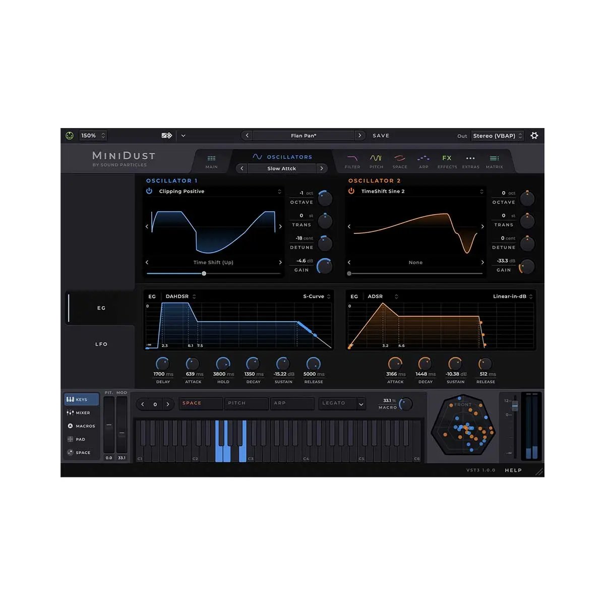Sound Particles MiniDust Dual Oscillator Synthesizer Perpetual  (Digital Download) Sound Particles