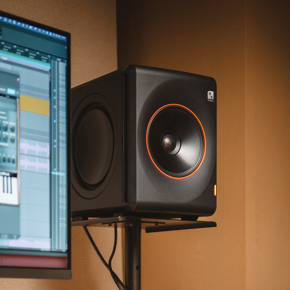 Palmer ORBIT 11 Active coaxial 3-way studio monitor (Each) - Black