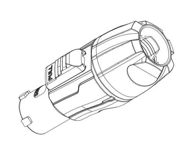 Enova PO23FP-IN Power cable connector blue input 230 V 20 A. Enova