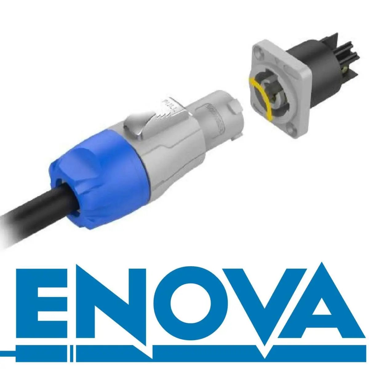 Enova PO23FP-OU Power Connector gray output 230 V 20 A Enova