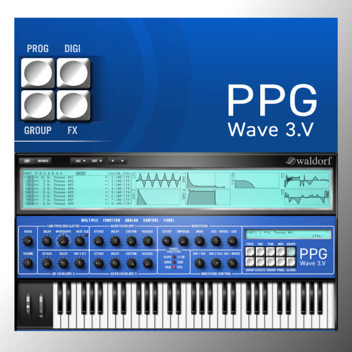 Waldorf PPG Wave 3.V (Serial Nr + Download)
