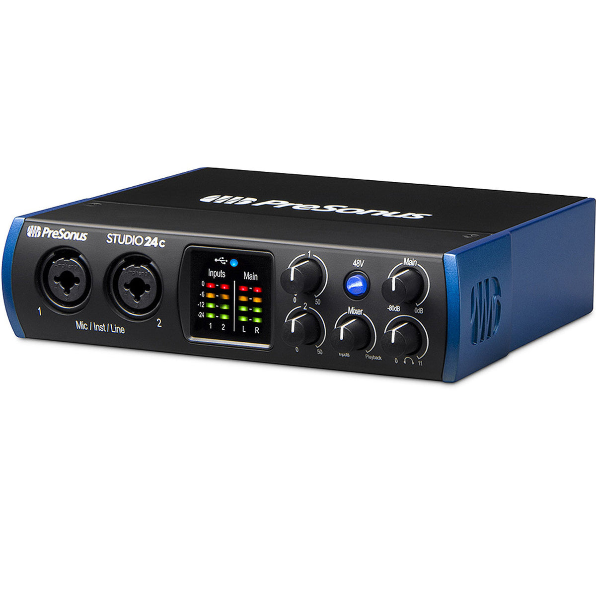 PreSonus Studio 24c 2 In/2 Out USB-C Audio Interface