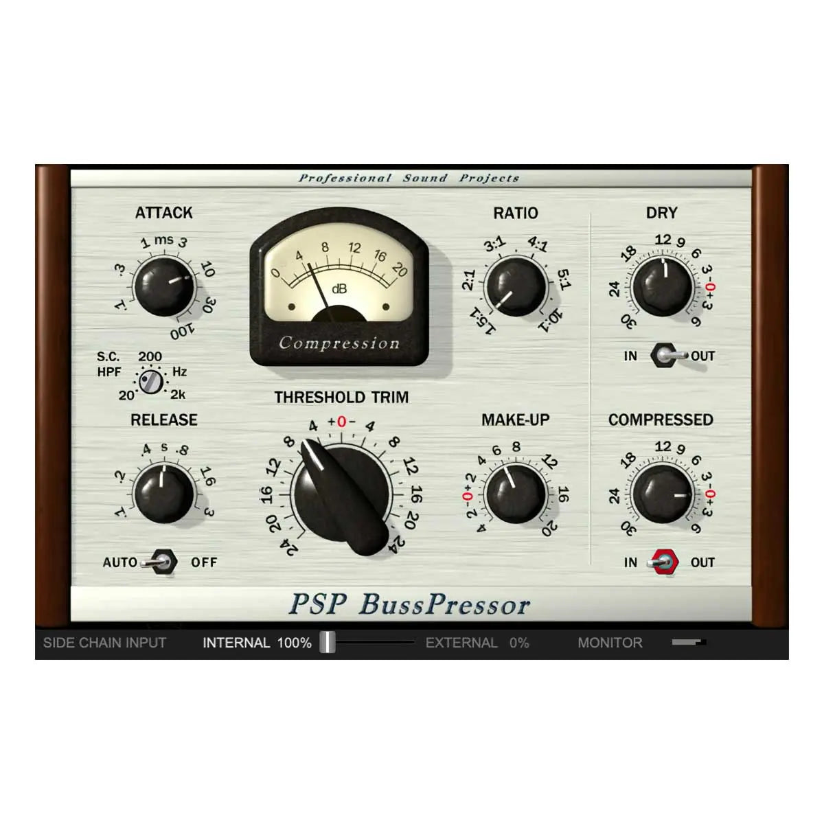 PSP BussPressor Compressor Plug-In (Serial Nr + Download) PSP Audioware
