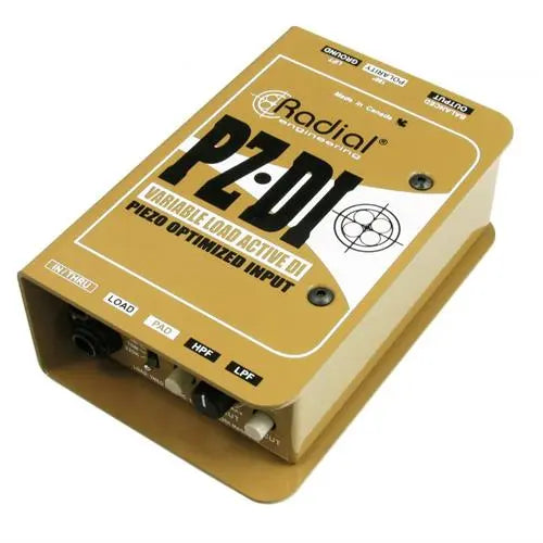 Radial PZ-DI Active DI for piezo and acoustic