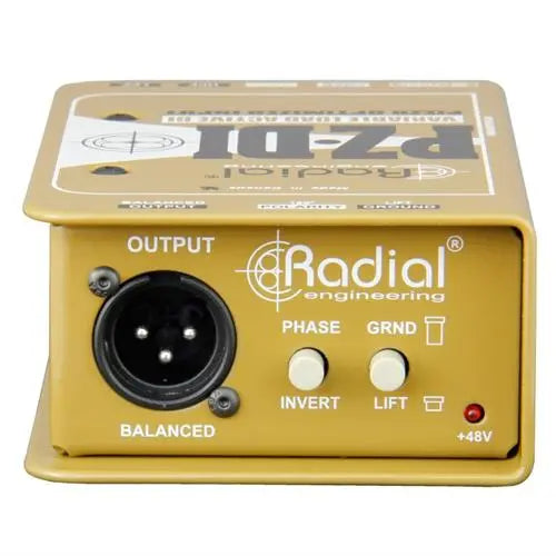 Radial PZ-DI Active DI for piezo and acoustic Radial Engineering