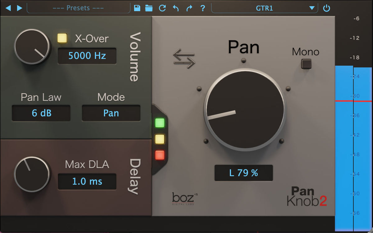 Boz Pan Knob 2 — Boz Digital