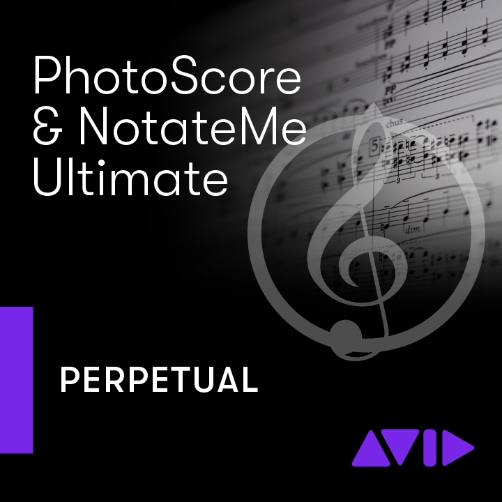 Avid Photoscore & NotateMe Ultimate — AVID