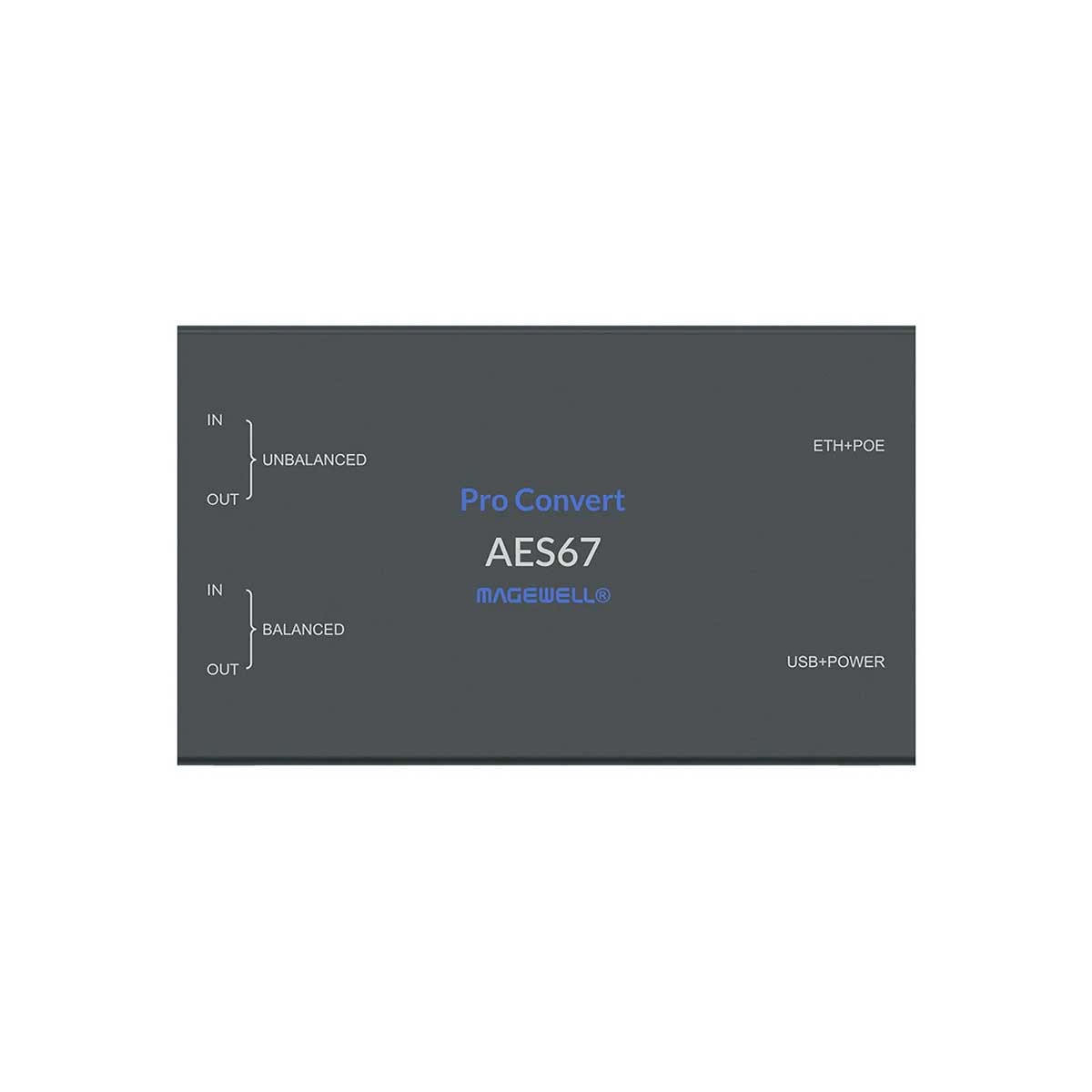 Magewell Pro Convert AES67 - Bi-Directional AES67 Audio Encoder/Decoder with Analog Stereo Input/Output