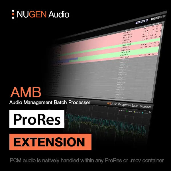 NUGEN AMB ProRes Module (Serial Nr + Download) - Koala Audio